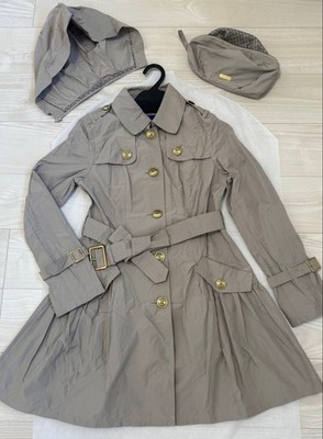 BURBERRY BLUE LABEL Trench Coat Foldable Packable with Detachable