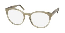 NEW ANDY WOLF 4571 EYEGLASS FRAME OVAL BEIGE FULL-RIM G AUSTRIA PLASTIC WOMENS