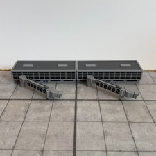 f&uuml;r Herpa Wings 1:500 / 1:400 Regional Terminal Airport with Jet bridges Set