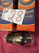 2 NOS 56 tubes Zenith Crosley Spartan GE RCA Philco True-tone old Antique Radio