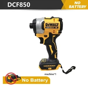 DEWALT DCF850 20V Pilote d'impact sans fil à haute torque sans brosse 3250RPM Cadeau outil
