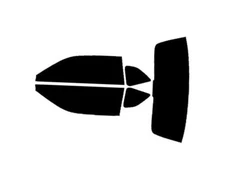  Window Tint Kit Compatible with Dodge Challenger 2008 Complete Complete - 5%