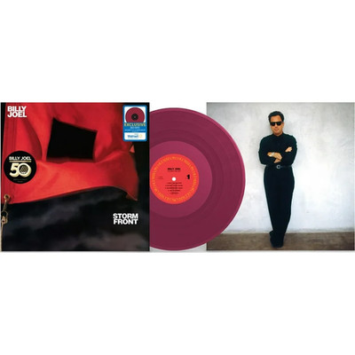 Billy Joel - Storm Front (Red Vinyl With 12''x12'' Photo Insert) - Music