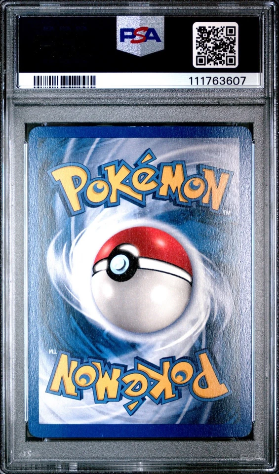 1999 Pokemon Base Set Shadowless Hitmonchan Holo 7/102 PSA 7 NM #7 - Image 2 of 2