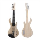 5 String Electric Violin 4/4 Solid wood Handmade No Painting New Ebony Fittings