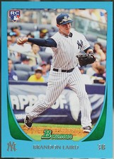 2011 Bowman Draft Picks & Prospects - Blue Baseball Brandon Laird #26 EX