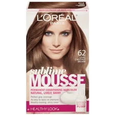 L'Oreal Healthy Look Sublime Mousse, #62 Light Chestnut Brown
