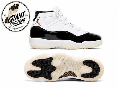 Jordan Air Jordan 11 Retro Gratitude White/Black Men s High Top Lace-Up NIB