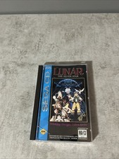 Lunar The Silver Star Sega CD CIB Complete W/ Registration Card Tested Nice