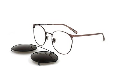 Kris Van Assche by Linda Farrow Sonnenbrille KVA69 C1 BRONZE 55/21/140 Herren