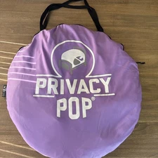 Privacy Pop Bed Tent - Twin - Purple -  78 x 39 x 47 inches