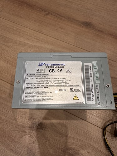 FSP Group Netzteil FSP350-60HHN(85) 350 Watt für Office-PC ATX Geräuscharm