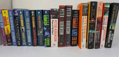 Huge Lot (18) Peter Robinson Books  Inspector Banks 1 3-7 9 12 15-19 21 23-25 28