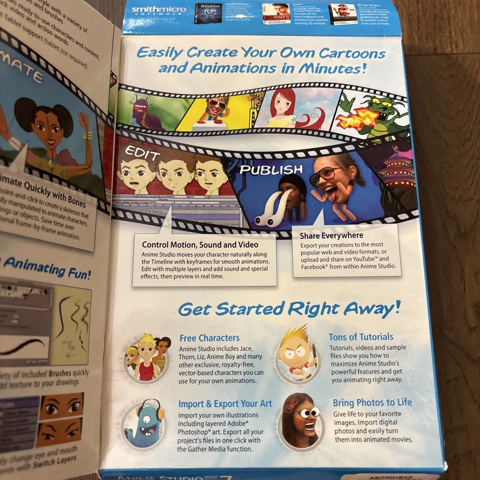 Smith Micro Anime Studio Debut 7 for PC, Mac - Image 3 of 4