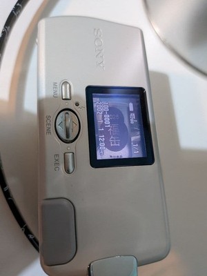 Digital Miniature DSC-U10 U Cyber-Shot Sony DSC-U10【箱あり】 U Cyber-shot 【美品】SONY Camera Vintage Viejita – デジタルカメラ