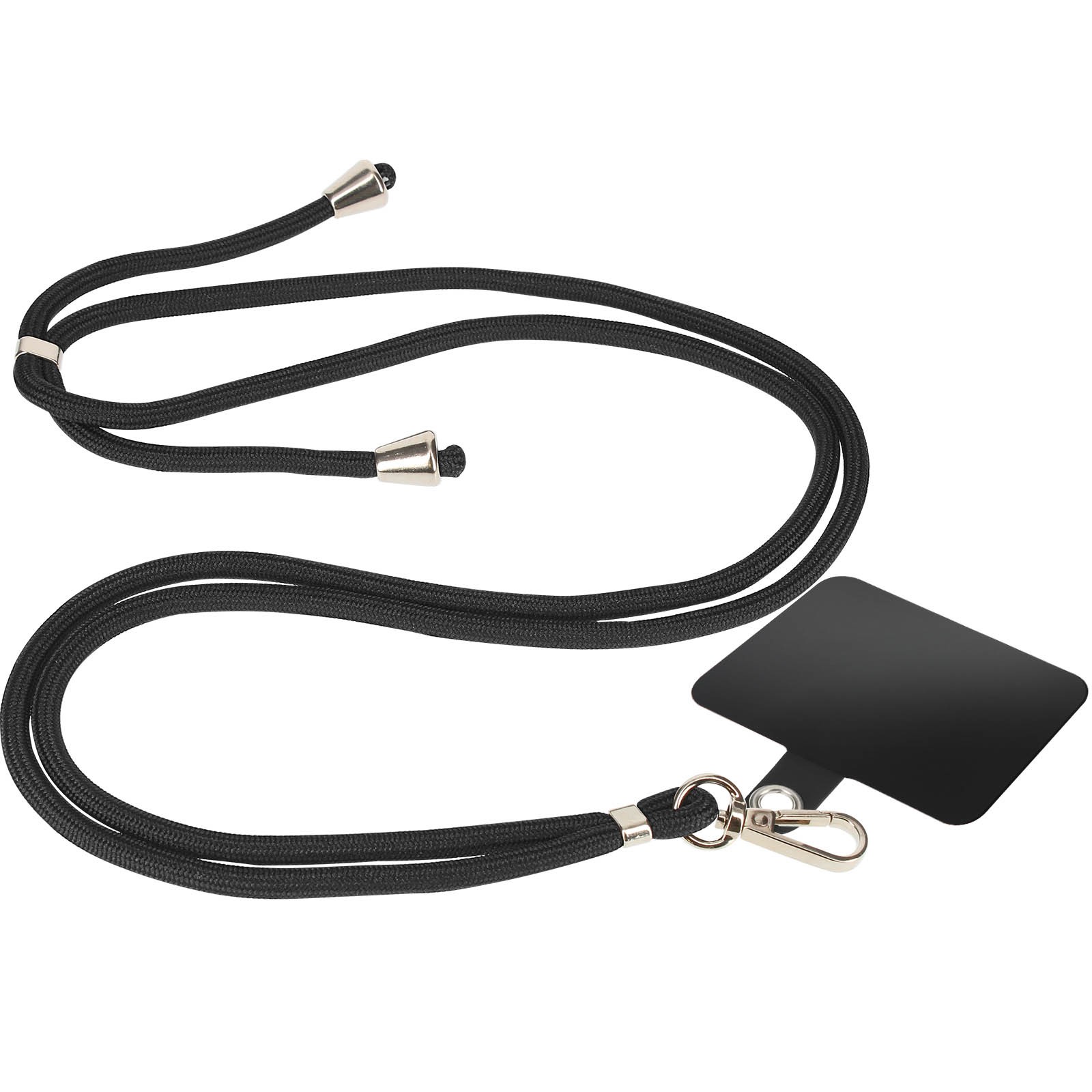 Tour de cou nylon tressé Akashi de 85 cm idéal pour sécuriser votre badge au bureau