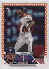 2023 Topps Complete Set Fanatics Exclusive Orange Star /99 Ronny Henriquez 15t1