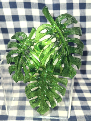 NEW Sparkly Monstera Leaves S.C. Wallflower NIGHTLIGHT Plug-In Bath & Body Works