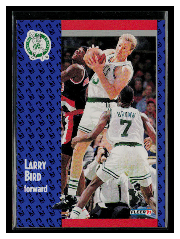 1991 Fleer #8 Larry Bird
