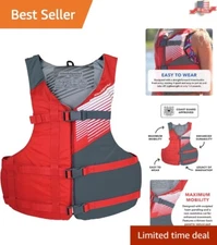 Adjustable Children’s Life Jacket with Buoyancy Foam - Perfect Fit for Water Fun