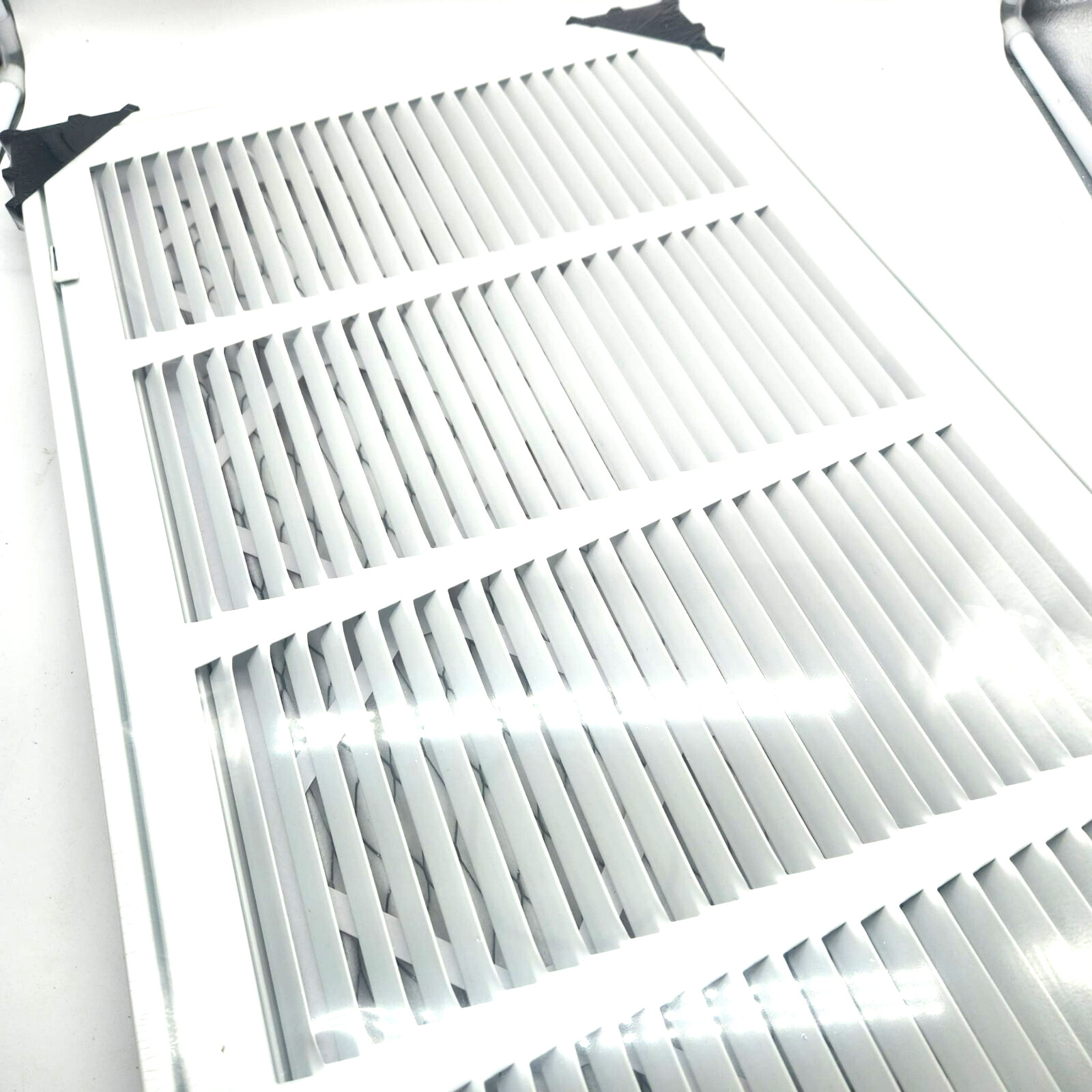 24x12 Return Air Filter Grille Vent Cover by Handua – HVAC Steel Intake White