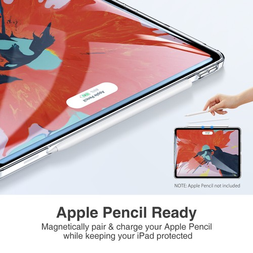For iPad Pro 11" 2021/2020 Air 10.9" 10.5" 10.2" 9.7" Soft Clear Case Back Cover - Picture 8 of 9