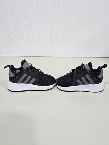Adidas X_PLR Toddlers Shoes Core Black-Grey CG6833 New - Picture 4 of 12