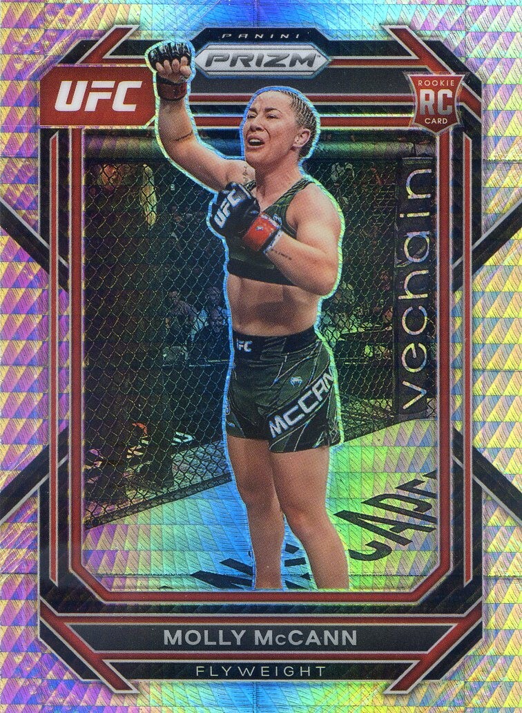 2023 Panini Prizm UFC Hyper Parallel NO. 114 Molly McCann - Flyweight