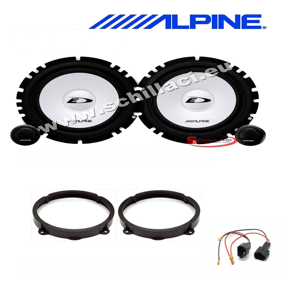 Sound Alpino per la tua Alfa 159 - Kit Completo Alpine 16cm 220W