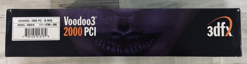 3dfx Voodoo3 2000 PCI 16MB Graphics Card, Upgradeable MEM, SGRAM Version, Poster - Picture 14 of 23