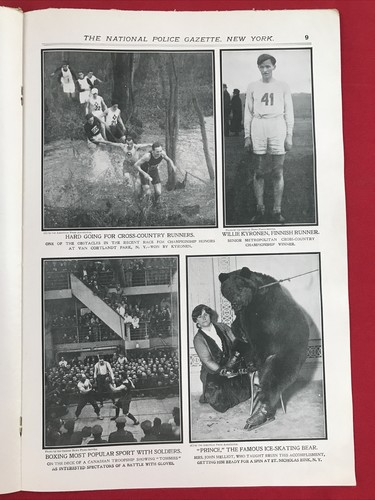 Police Gazette December 9, 1916 Jackson sundown Cowboy violet Hilson - Bild 5 von 10