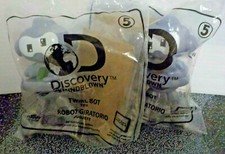 McDonald's Happy Meal Toys Discovery Mindblown 5 Green And Yellow Twirl Bot New