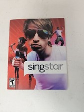 ps3 sing star manual only playstation 3