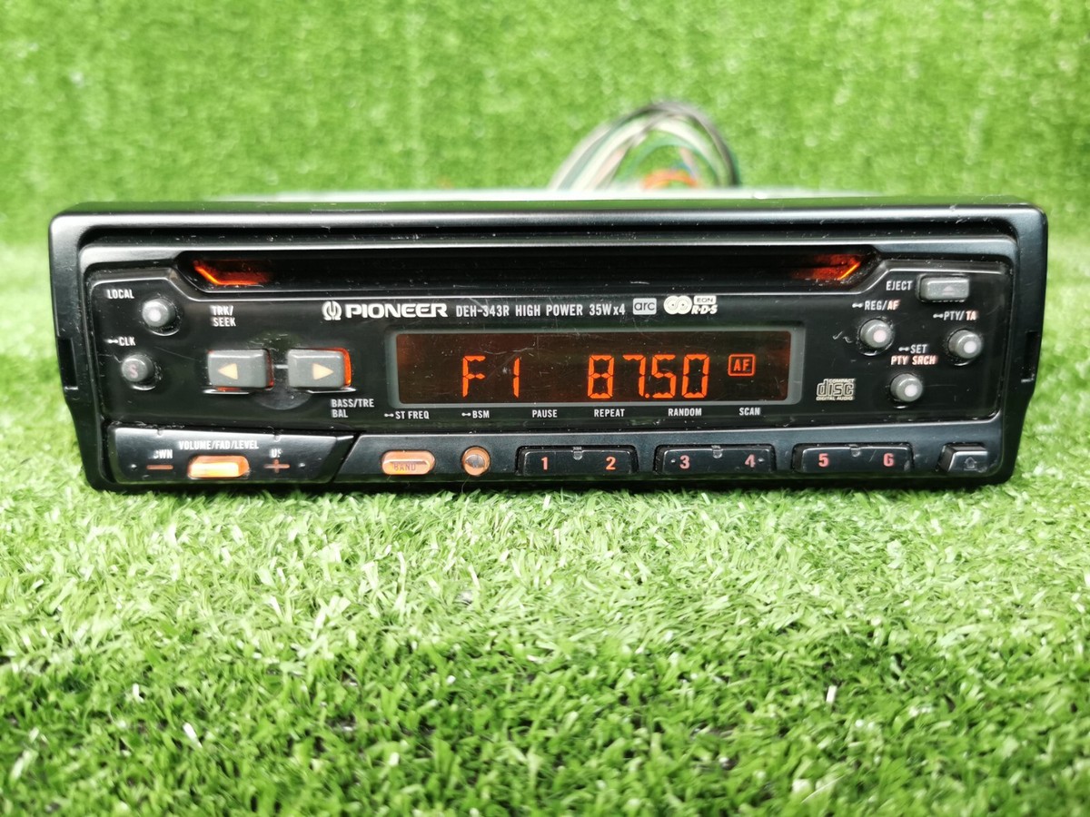 Pioneer Deh-343r Deh343r Original Car Radio Cassette Player | eBay