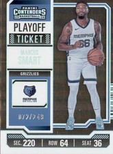 2023-24 Contenders Basketball Memphis Grizzlies - Marcus Smart /249 #17