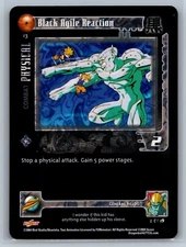 Black Agile Reaction 13 Alt Foil Dragon Ball Z GT TCG DBZ CCG 2004 Score