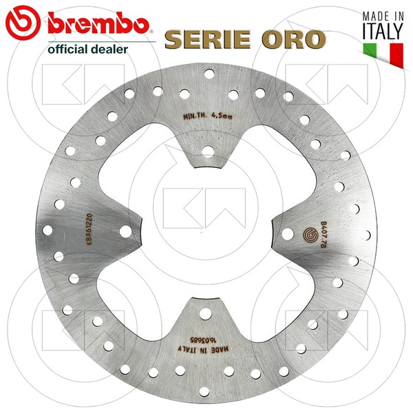 Bremsscheibe Hinten Brembo 68B40778 Yamaha X-Max Sport 250 2014 2015-image