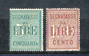 Francobolli italiani segnatassi