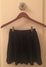 AQUA Skirt Girl s Pleated, Navy Blue, Size Small 7 , Aqua Brand, Worn Only Once