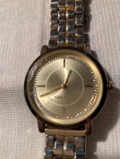Woman's Nine West Gold Bracelet Watch
