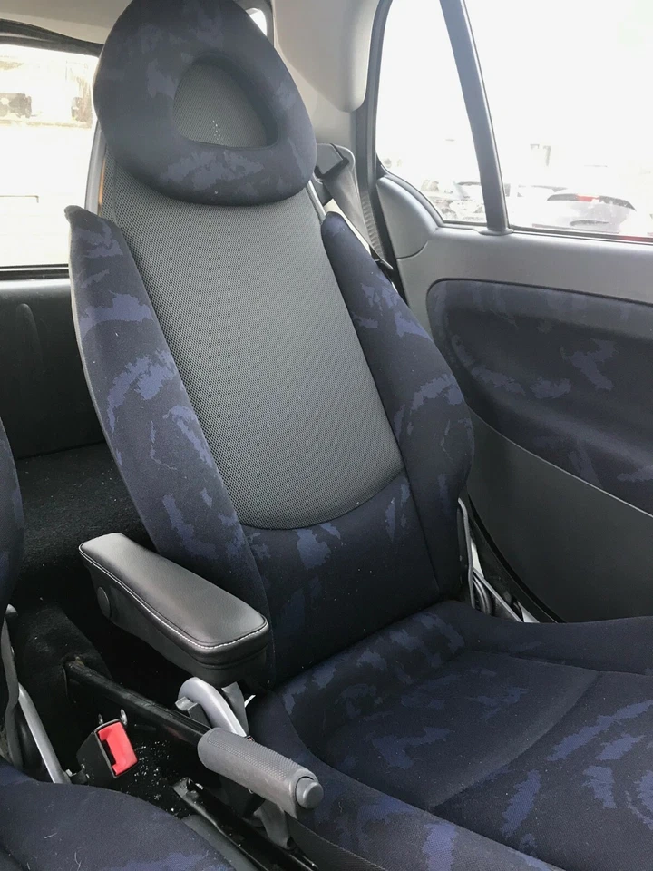 Middle armrest Smart 450 Fortwo until 2007 leather height adjustable ABE - Image 2 of 3