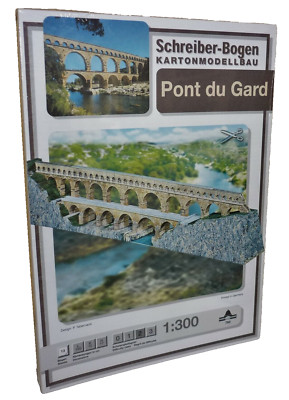 + KARTONMODELLBAU   PONT DU GARD   SCHREIBER-BOGEN 793  Cardboard Modelling
