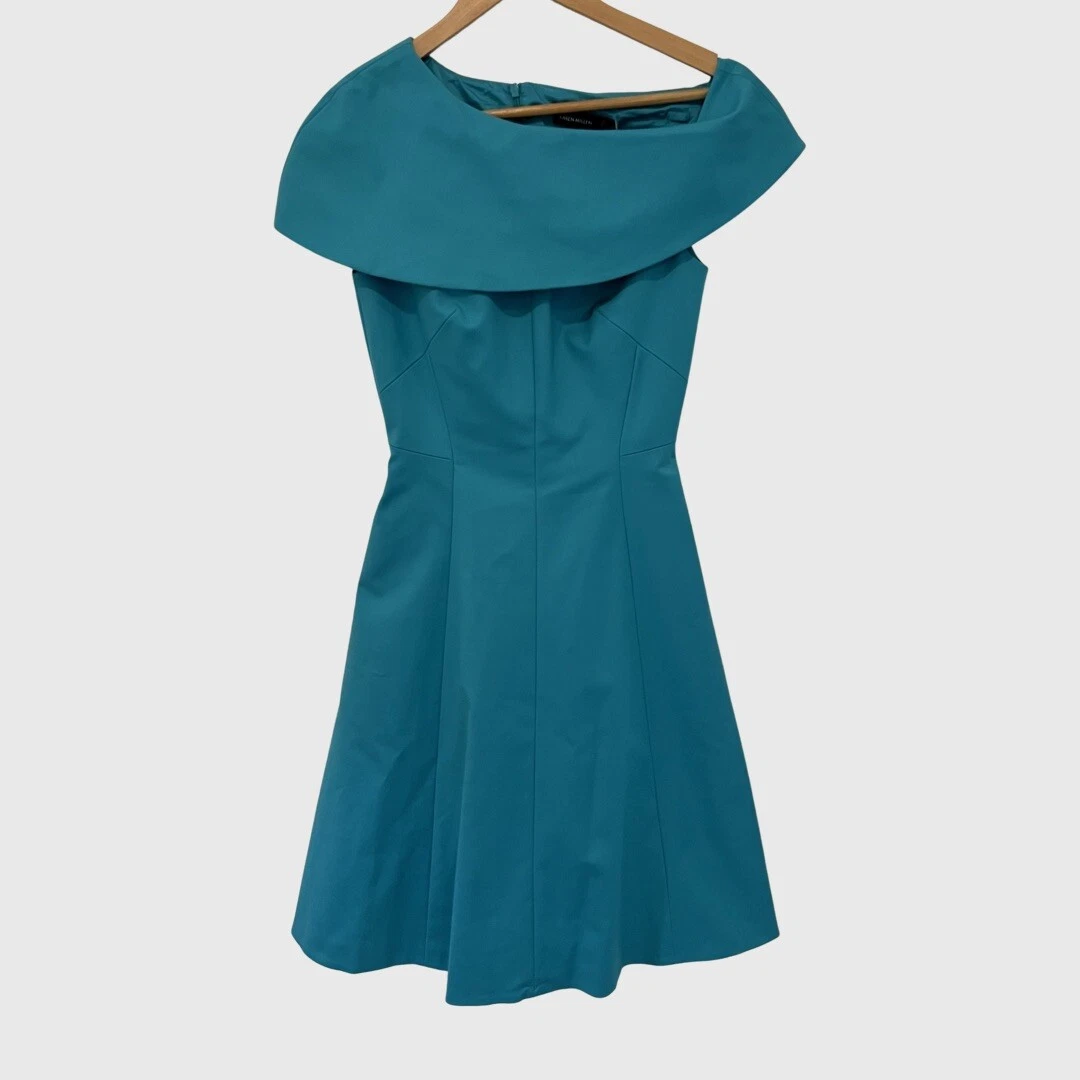 Karen millen teal clearance dress