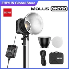 ZHIYUN Molus G200 200W Bi-Color 2700K-6500K LED Video COB Light APP Daylight 