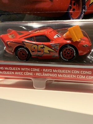 Disney Pixar Cars - Lightning McQueen With A Cone 95 Original