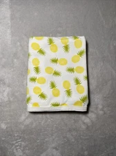 Baby Swaddle Blanket Pineapple Jersey Knit Stretch Soft Receiving Security Lovey