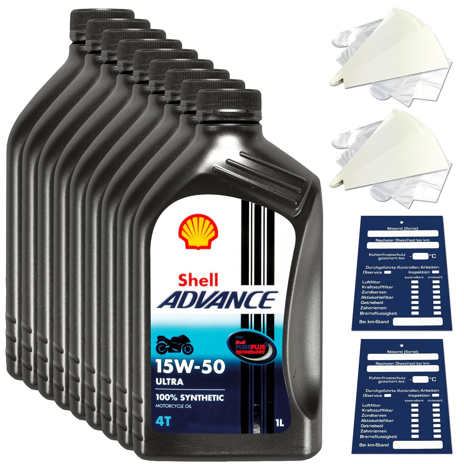 Shell Advance 4T AX5 15W50 Latta Da 1 Litro - Foto 8