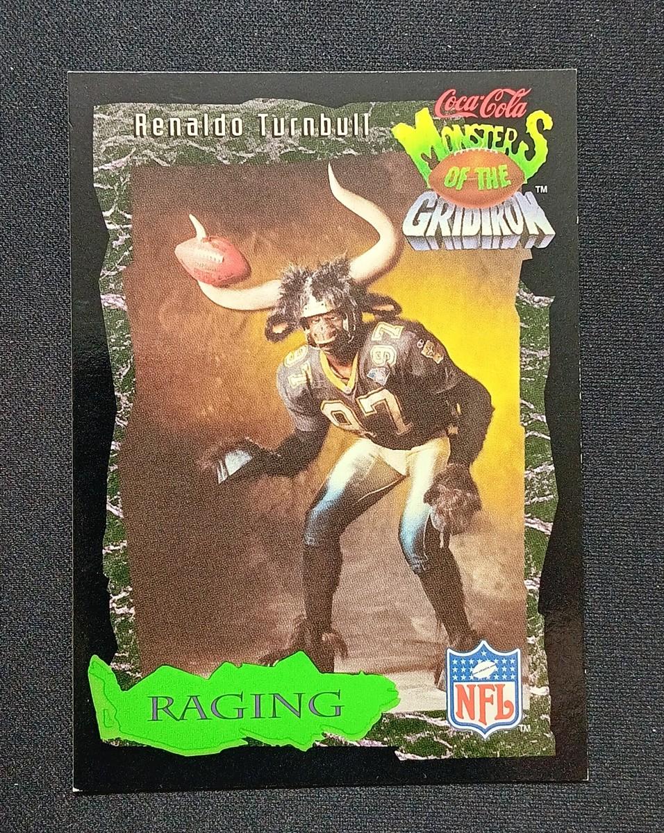 1994 Coca-Cola Monsters of the Gridiron #21 Renaldo Turnbull