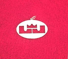 Lebron James logo, NBA Cleveland cavaliers fan jewelry necklace,Cleveland Cavs