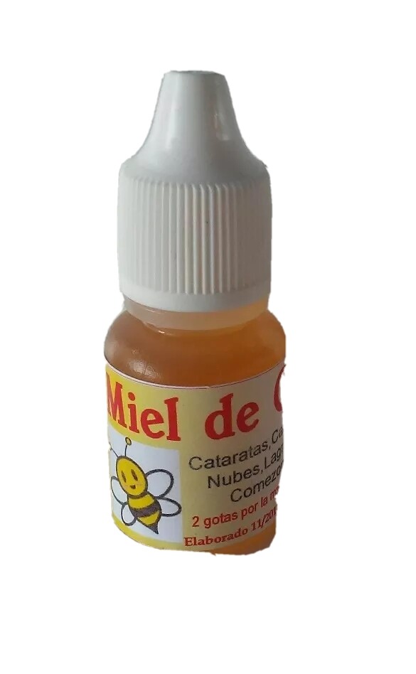 Miel de chumelo chumelito gotas para ojos 1 botella hierbas mexicanas